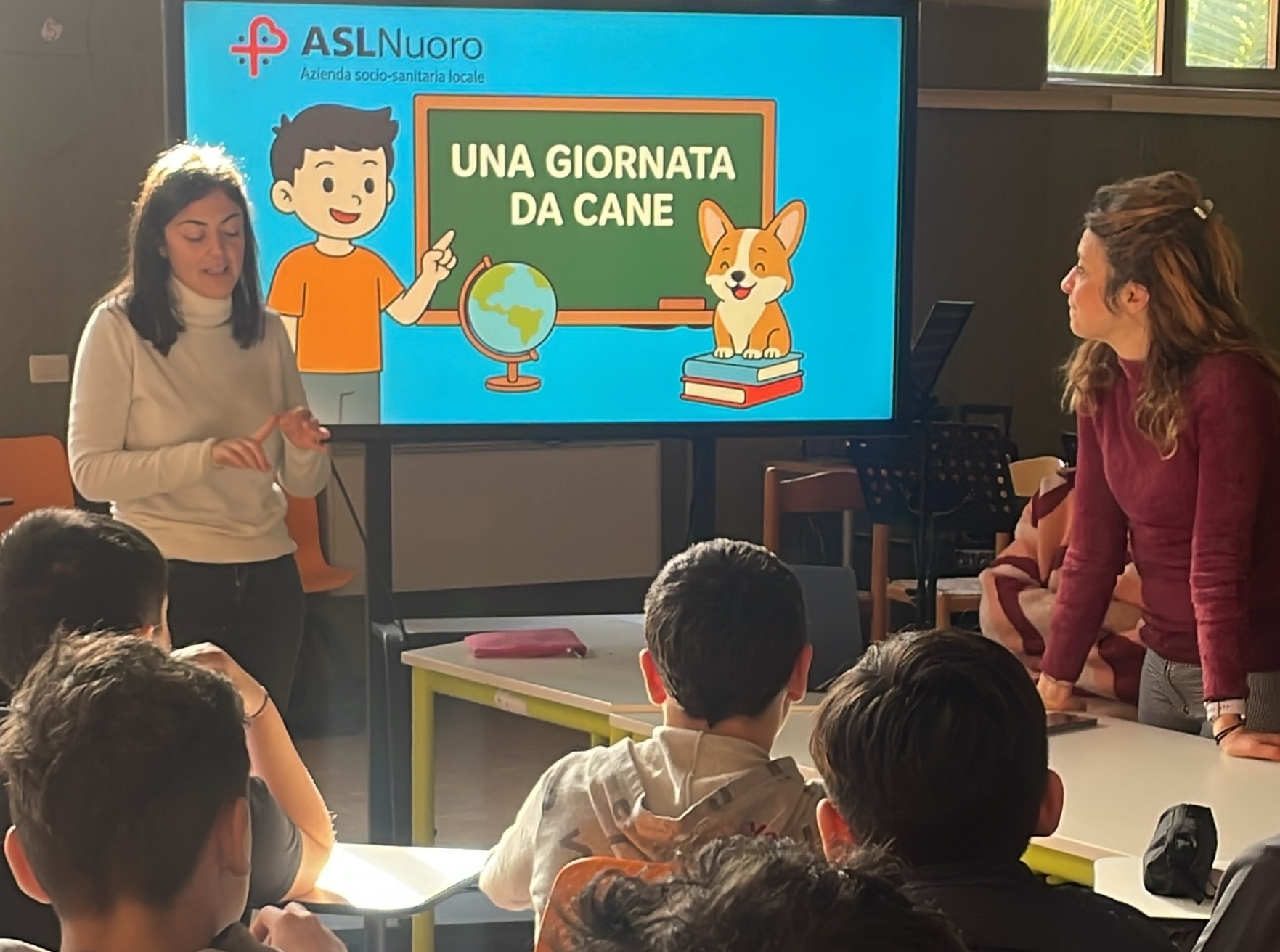 Il professor Quattrozampe